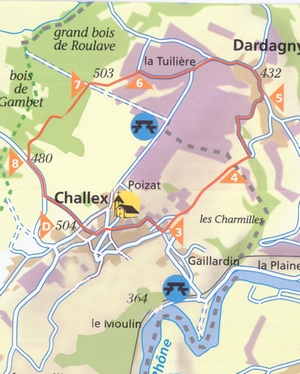 plan circuit vignoble